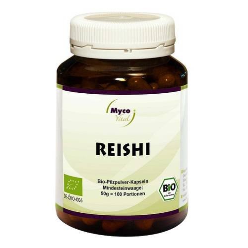 Fungo reishi in capsule